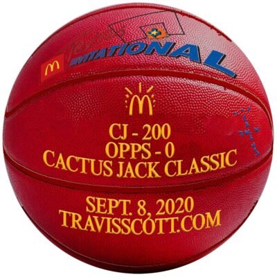 Balón de Basquetbol McDonald’s X Travis Scott All American 92′ Original