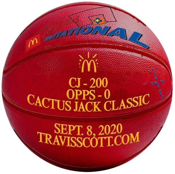 Balón de Basquetbol McDonald's X Travis Scott All American 92' Original