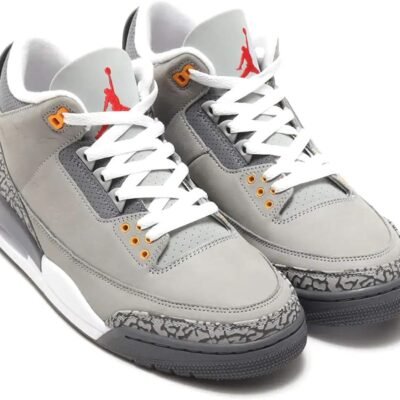 Tenis Nike Air Jordan 3 Retro Cool Grey Hombre Originales