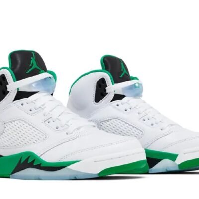 Tenis Nike Air Jordan 5 Retro “Lucky Green” Mujer Originales
