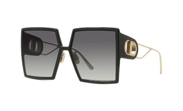 a pair of sunglasses with a black frame