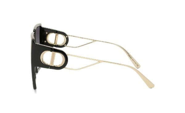 a pair of sunglasses with a pair of black frames