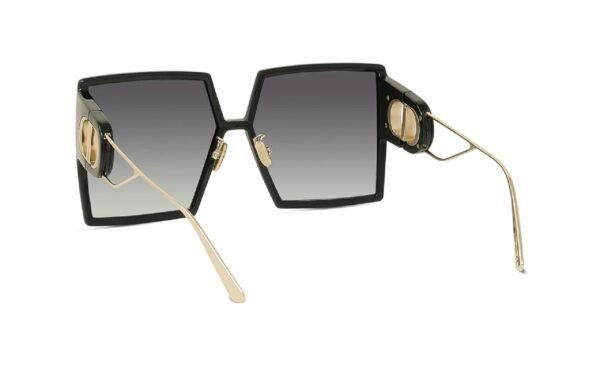 a pair of sunglasses with a black frame