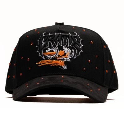Gorra El Barbas Hats,  Crime “End Of World” (Gamuza) Original