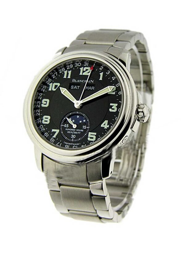Reloj Blancpain Leman Moonphase & Complete Calendar Mens Watch