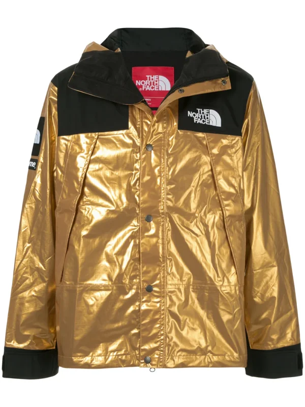 Chamarra Supreme The North Face Parka Metalizada Dorada
