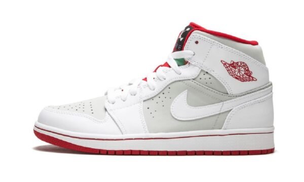 Tenis Nike Air Jordan 1 Retro Mid "Hare" Hombre Originales - Image 2
