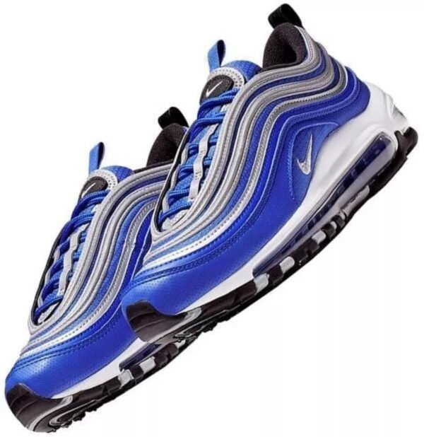 Tenis Nike Air Max 97 Racer Blue Metallic Silver Hombre Originales