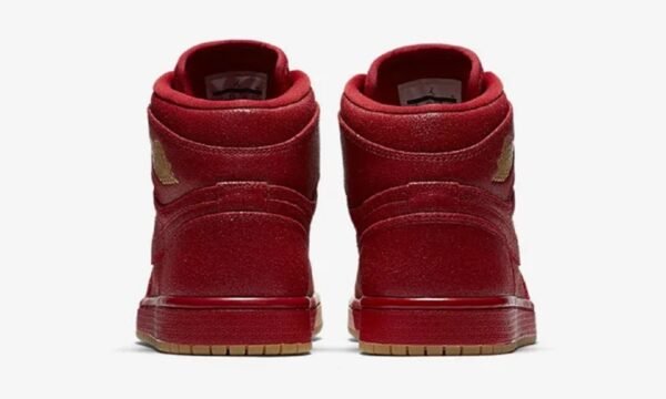 Tenis Nike Air Jordan 1 Retro High Premium Dipped Toe - Red Mujer Originales - Image 3