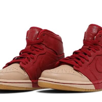 Tenis Nike Air Jordan 1 Retro High Premium Dipped Toe – Red Mujer Originales