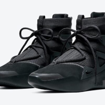Tenis Nike Air Fear Of God 1 Triple Black Hombre Originales