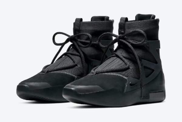 Tenis Nike Air Fear Of God 1 Triple Black Hombre Originales