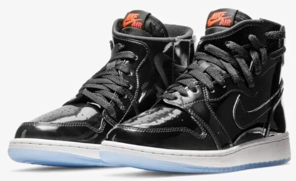 Tenis Nike Air Jordan 1 Rebel XX Black Patent Mujer Originales