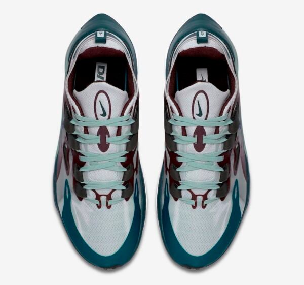 Tenis Nike Signal D/MS/X Burgundy Teal Hombre Originales - Image 2