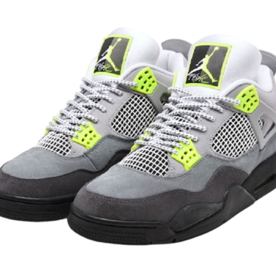 Tenis Nike Air Jordan 4 Retro SE 95 Neon Hombre Originales