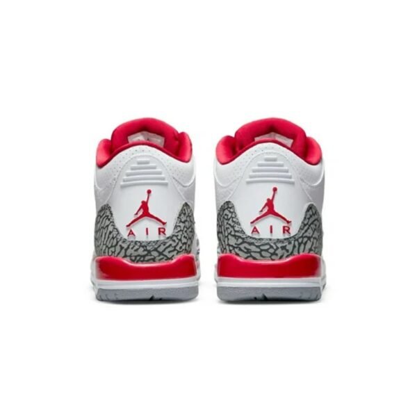 Tenis Nike Air Jordan 3 Retro Cardinal Red Hombre Originales - Image 3