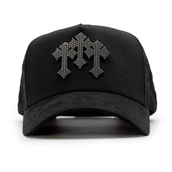 Gorra El Barbas Hats, Chrome1 Blackout Full Set Gamuza Orig.