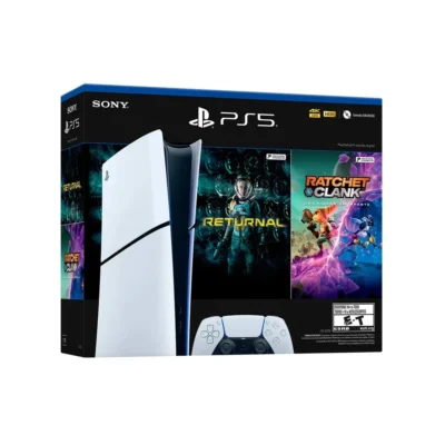 Consola PlayStation 5 Slim Digital – Ratchet & Clank: Rift Apart y Returnal