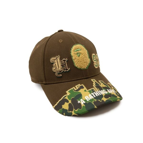 Gorra Bape x Jeff Hamilton Marrón Cap