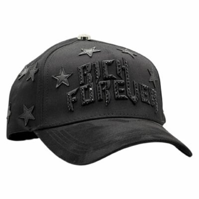 Gorra El Barbas Hats, Rich 4ever Full Set (Gamuza) Original