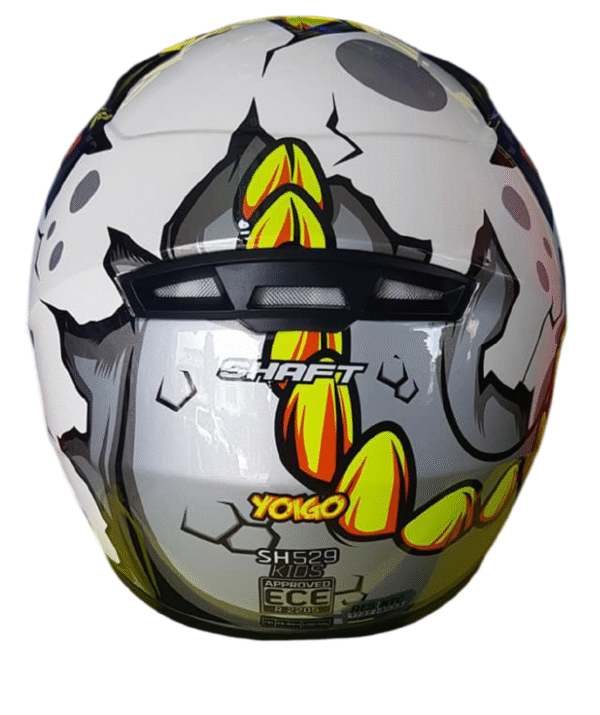 Casco para Moto Shaft Kids SH-529 Cascaron Dinosaurio - Image 3