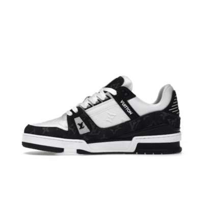 Louis Vuitton LV Trainer White Black White