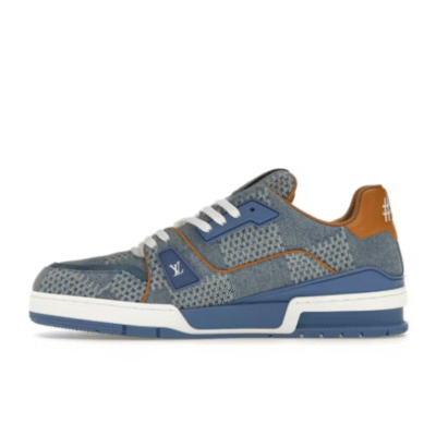 Louis Vuitton LV Trainer Blue Damier 3D Denim