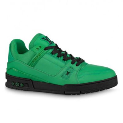 Louis Vuitton LV Trainer Green Black