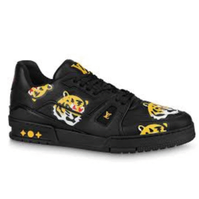 Louis Vuitton LV Trainer Nigo Black Tiger Monogram