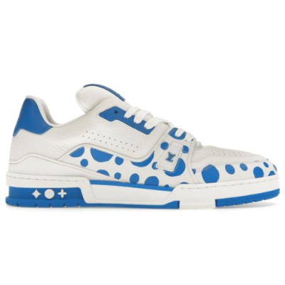 Louis Vuitton x Yayoi Kusama Trainer White Blue