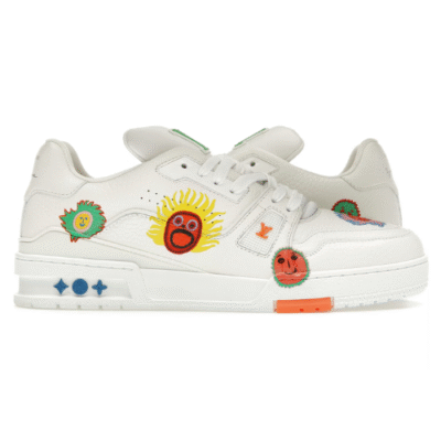 Louis Vuitton x Yayoi Kusama Trainer White Print