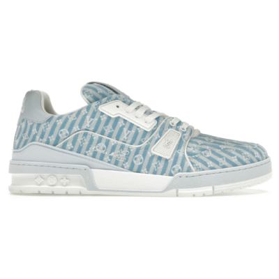 Louis Vuitton Trainer Blue Stripe Monogram
