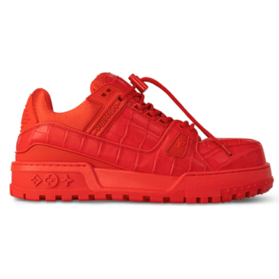 Louis Vuitton Red Monogram Louis Vuitton LV Trainer Maxi Red/Red