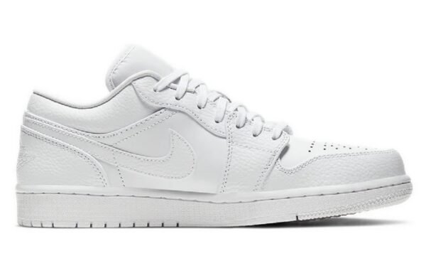 Tenis Nike Air Jordan 1 Low 'Triple White' - Image 2