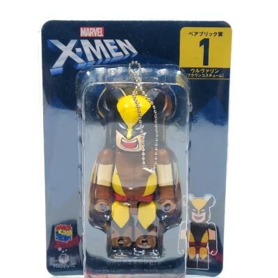 Bearbrick Happy Kuji Marvel X-Men Wolverine #1 Coleccionable