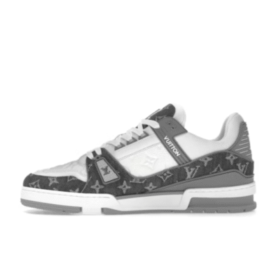 Louis Vuitton LV Trainer Monogram Denim White Blue
