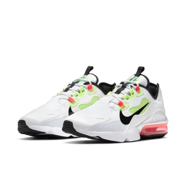 Tenis Nike Air Max Infinity 2 'White Flash Lime Crimson' - Image 3