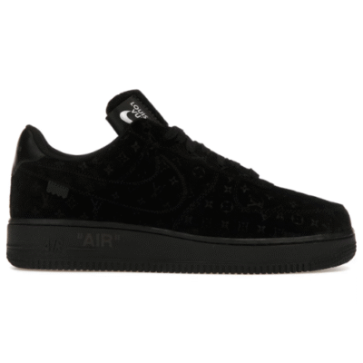 Louis Vuitton Nike Air Force 1 Low By Virgil Abloh Black