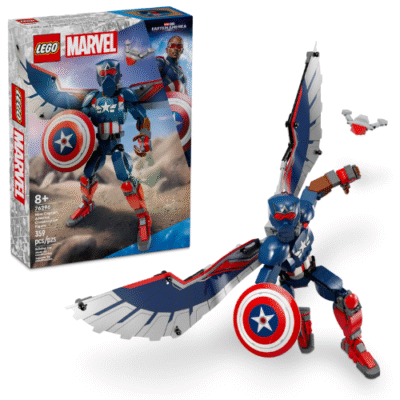 Juguete construible LEGO 76296 Super Heroes Marvel Figura para Construir: Nuevo Capitán América