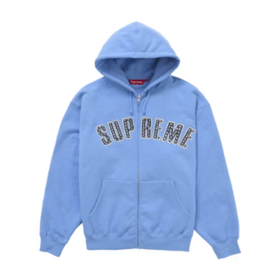 Supreme b.b. Simon Zip Up Hooded Sweatshirt/Blue