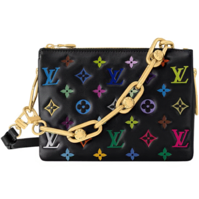 Bolsa Louis Vuitton M13232 Louis Vuitton x Takashi Murakami  Coussin – BB Black Multicolored