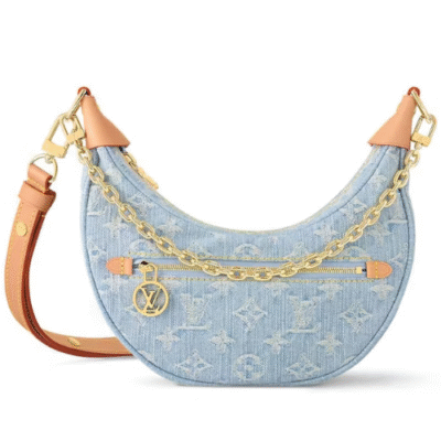 Bolsa Louis Vuitton M24846 Louis Vuitton Loop – Sky Blue Denim